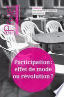 Revue Projet - Participation : effet de mode ou révolution ?