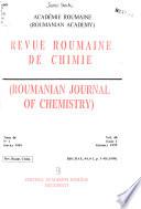 Revue Roumaine de Chimie