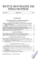 Revue roumaine de philosophie