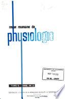 Revue roumaine de physiologie