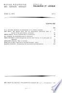 Revue roumaine des sciences sociales