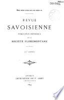 Revue savoisienne