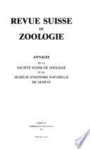 Revue suisse de zoologie