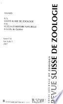 Revue suisse de zoologie