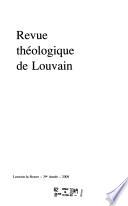 Revue théologique de Louvain