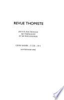 Revue thomiste