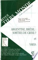 Revue tiers-monde