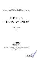 Revue tiers-monde
