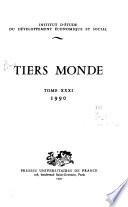 Revue tiers-monde