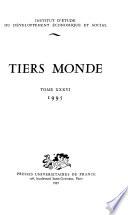 Revue tiers-monde