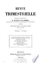 Revue trimestrielle