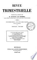 Revue trimestrielle