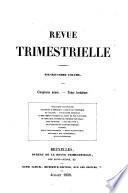Revue trimestrielle