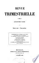 Revue trimestrielle