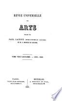 Revue universelle des artes