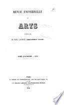 Revue universelle des artes