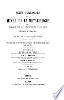 Revue universelle des mines de la métallurgie, des travaux publics, des sciences et des arts appliqués à l'industrie