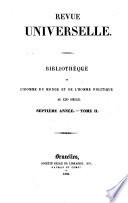 Revue universelle