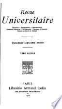 Revue universitaire