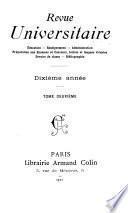 Revue universitaire