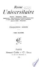 Revue universitaire