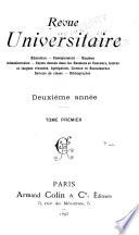 Revue universitaire