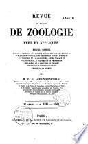 Revue zoologique de la Société cuvierienne