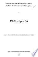 Rhétorique(s)