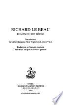 Richard le beau