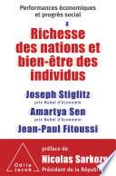 Richesse des nations et bien-être des individus