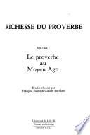 Richesse du proverbe