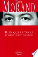 Rien que la terre