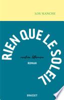 Rien que le soleil