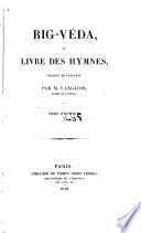 Rig-véda, ou, Livre des hymnes
