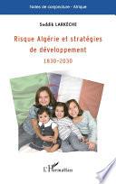 Risque Algérie et stratégies de développement