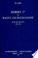 Robert i Raoul de Bourgogne.