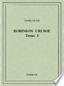 Robinson Crusoé I