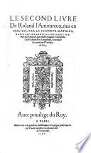 Roland l'Amoureux