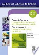 Rôles infirmiers, organisation du travail et interprofessionnalité/Encadrement des professionnels de soins