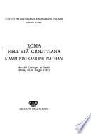 Roma nell'età giolittiana