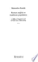 Roman anglais et traditions populaires