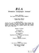 Romance Languages Annual