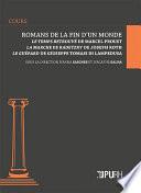 Romans de la fin d'un monde