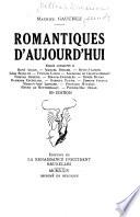 Romantiques d'aujourd'hui