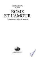 Rome et l'amour