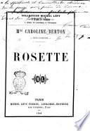 Rosette m.me Caroline Berton, née Samson
