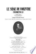 Rossini, Le siège de Corinthe