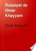 Rubaiyat de Omar Khayyam