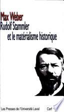 Rudolf Stammler et le matérialisme historique
