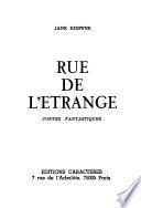 Rue de l'étrange